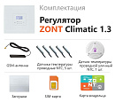 ZONT Climatic 1.3 Погодозависимый автоматический GSM / Wi-Fi регулятор (1 ГВС + 3 прямых/смесительных) с доставкой в Тамбов